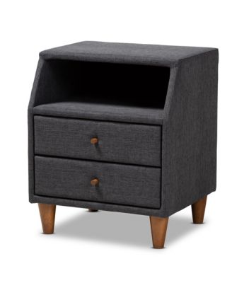 Baxton Studio - Claverie Nightstand, Quick Ship