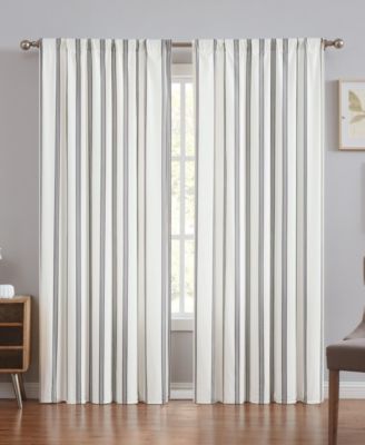 Truly Soft - Millennial Stripe Window Curtain, 50"x84"