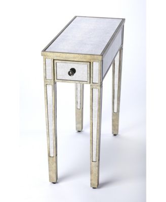 Butler - Katarina Mirrored Chairside Table, Quick Ship