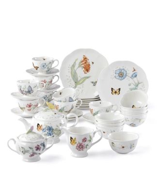 Butterfly Meadow 37 Pc. Tea & Dessert Set, Service for 8, Exclusively at Macy’s image