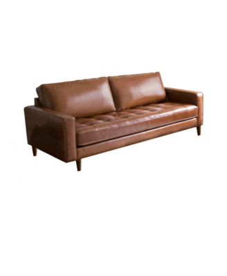 Abbyson Living - Shiloh 80" Leather Sofa