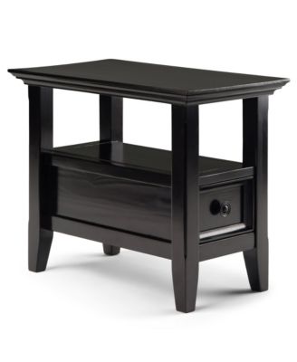 Simpli Home - Amherst Side Table, Quick Ship