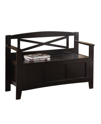 Office Star - Metro Entryway Bench, Quick Ship