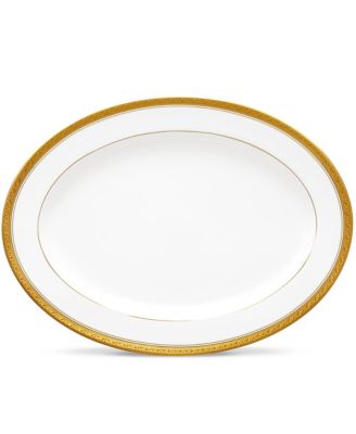 Crestwood Gold Oval Platter image