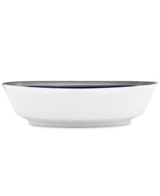 Crestwood Cobalt Platinum Oval Vegetable Bowl, 9.75", 32 oz. image