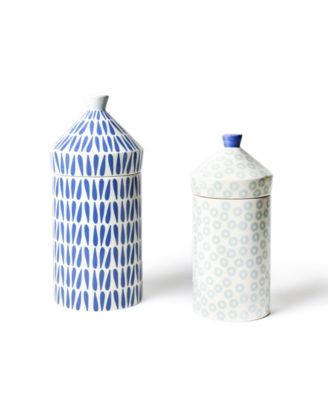 Iris Canisters, Set of 2 image