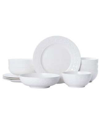 Pfaltzgraff - Haisley 12 Piece Dinnerware Set