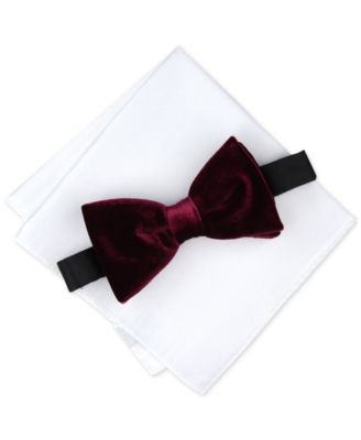 Alfani - Men's Cameo Solid Bowtie