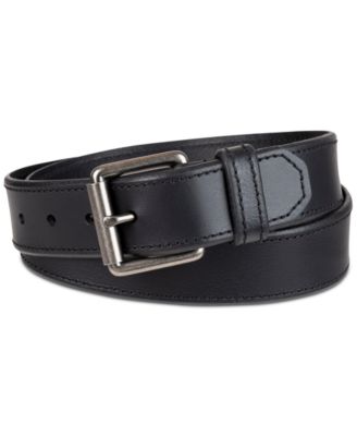Levi's - Men's Beveled-Edge Leather Belt