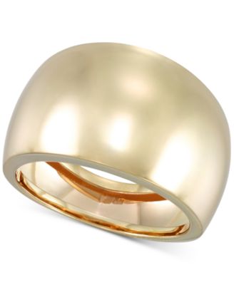 Macy's - Polished Dome Statement Ring in 10K Gold