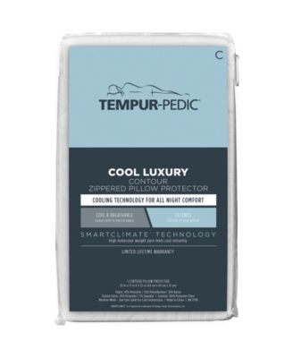 Tempur-Pedic - Cool Luxury Zippered Contour Pillow Protector