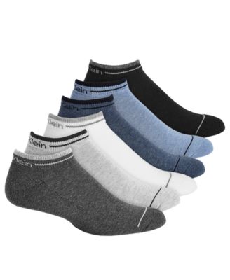 Calvin Klein - Six-Pack Back Tab Ankle Socks