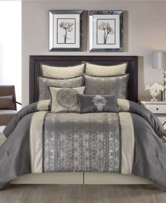 Stratford Park - Arabesque 8-Piece Comforter Sets