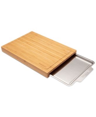 Cuisinart - Bamboo Cutting Board with Tray
