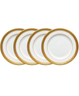 Odessa Gold Set of 4 Bread Butter and Appetizer Plates, Service For 4 image