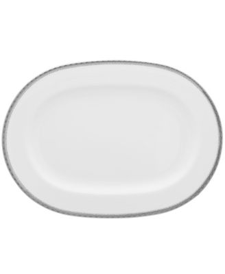 Whiteridge Platinum Oval Platter, 14" image