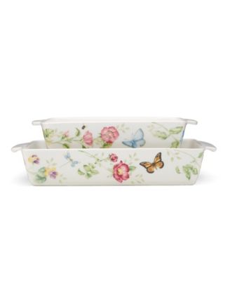 Butterfly Meadow Rectangular Baker 2-Piece Set image