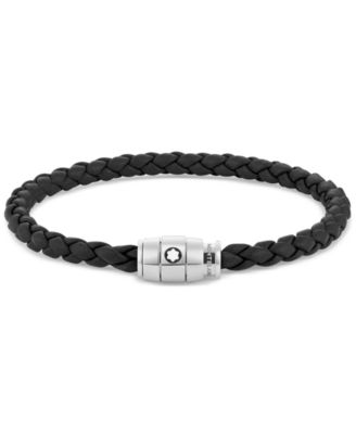 Montblanc - Braided Leather Bracelet