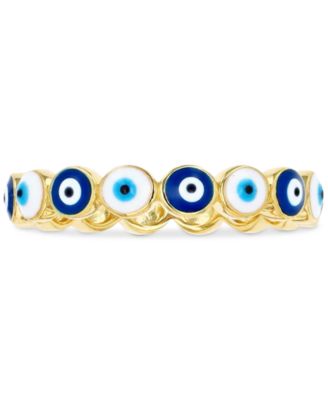 Macy's - Evil Eye Multicolor Hand-Painted Enamel Band