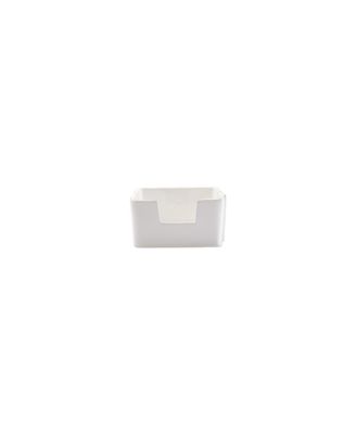 Melamine Lastra White Cocktail Napkin Holder image