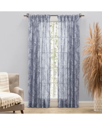 Wild Meadows Pinch Pleat w/Back Tabs Curtain Pair 150"W x 84"L image