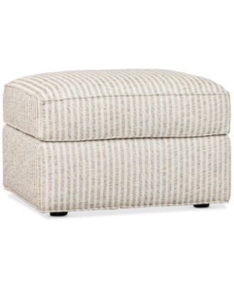 Furniture - Jalia Fabric Chair Ottoman