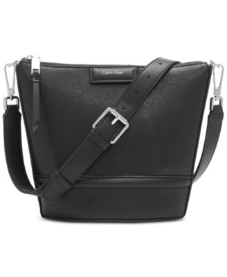 Calvin Klein - Ash Faux Leather Small Crossbody