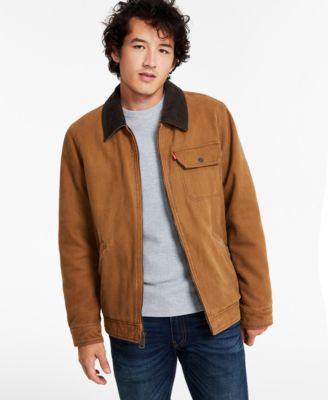 Levi's - Men's Cotton Canvas Zip-Front Utility Jacket