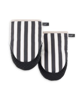 Botanical Stripe Mini Oven Mitt 2-Pack Set, 5.5" x 8" image