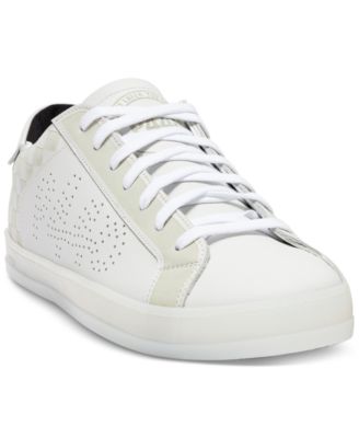 P448 - Men's White Logo Sneakers