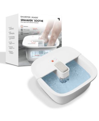 Sharper Image - Spahaven Soothe Heated Foot Bath