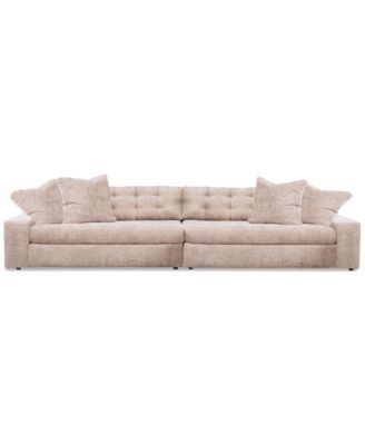 Furniture - 152" 2-Pc. Fabric Sofa