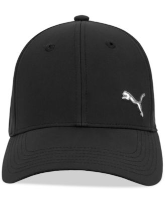 Puma - Men's Alloy Solid Color Cat Logo Stretch Fit Cap