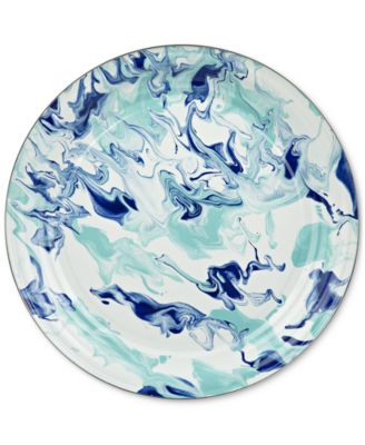 Lagoon Enameled Steel Large Serving Tray image