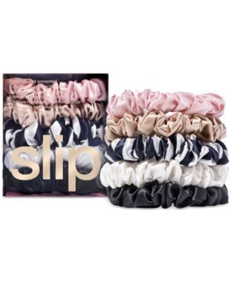 Slip - 5-Pc. Pure Silk Midi Scrunchies Set