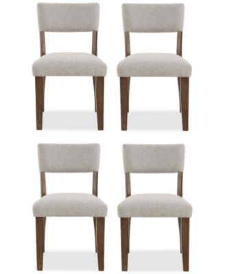 CLOSEOUT! Gardley 4-Pc. Chair Set, Created for Macy's image