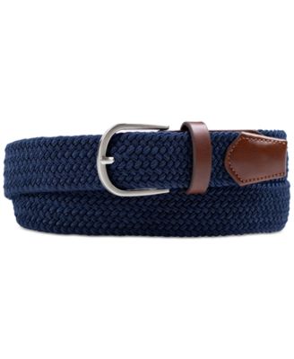 Club Room - Men's Stretch Braid Belt