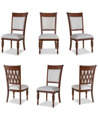 Macy's - Daria 6-Pc. Upholstered Chair Set