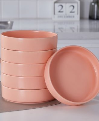 Stella Porcelain Pasta Bowls, Set of 6 image