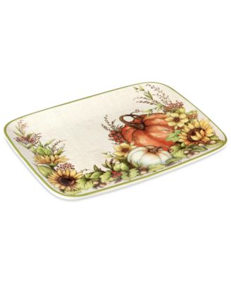 Certified International - Autumn Breeze Rectangular Platter