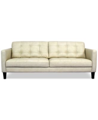Furniture - Pezley Leather Sofa
