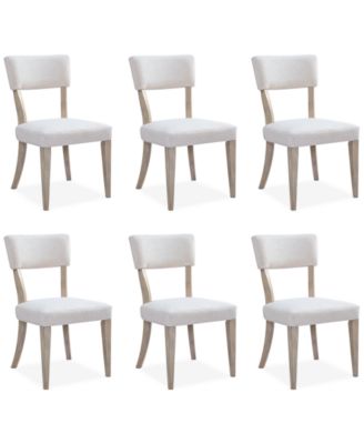 Sadie 6-Pc. Upholstered Side Chair Set, Created for Macy's image