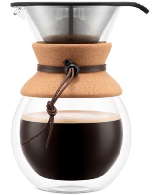 Bodum - 34-Oz. Double Wall Pour-Over Coffee Maker