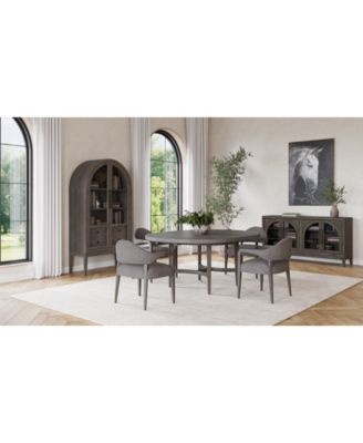 Furniture - Griffith 5 Pc. Round Dining Set (Table & 4 Arm Chairs)