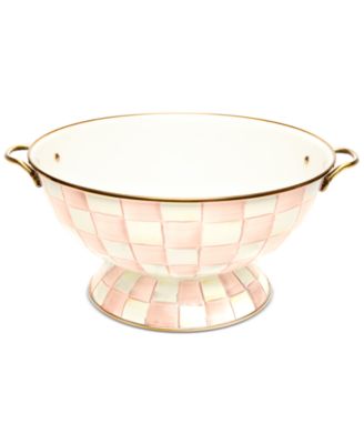 MacKenzie-Childs - Rosy Check Everything Bowl