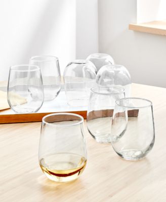 Stemless Wine Glasses, Set of 8, Exclusively at Macy's image