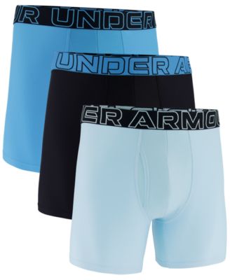 Under Armour - Men's Performance Tech Solid 6" Boxer Briefs - 3-pack