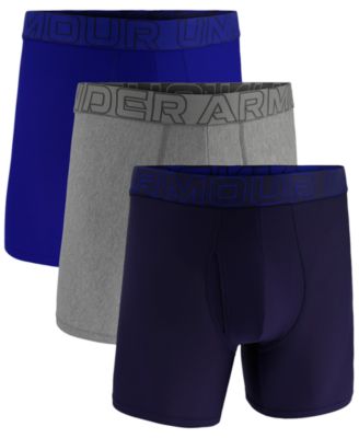 Under Armour - Men's Performance Tech Mesh 6" Boxer Briefs - 3-pack