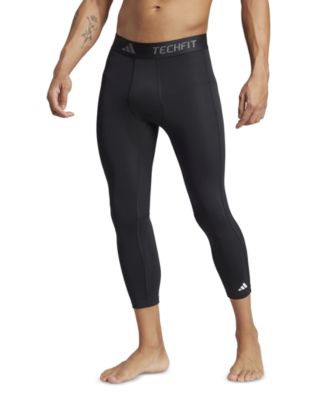 adidas - Men's Techfit Compression 3/4 Compression Training Tights