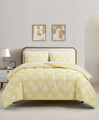 Sunham - Aaron Geo Print Comforter Set